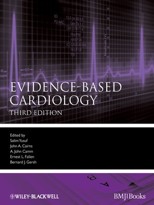 cover image of Evidence-Based Cardiology